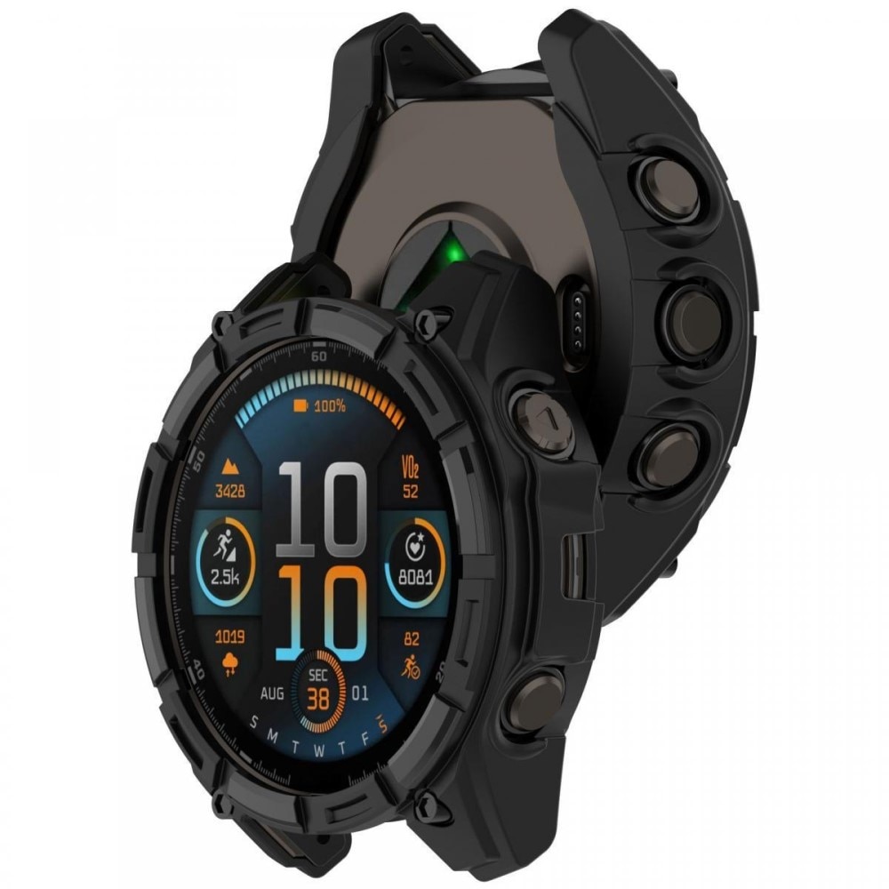 Funda TPU Garmin Fenix 8 51mm negro