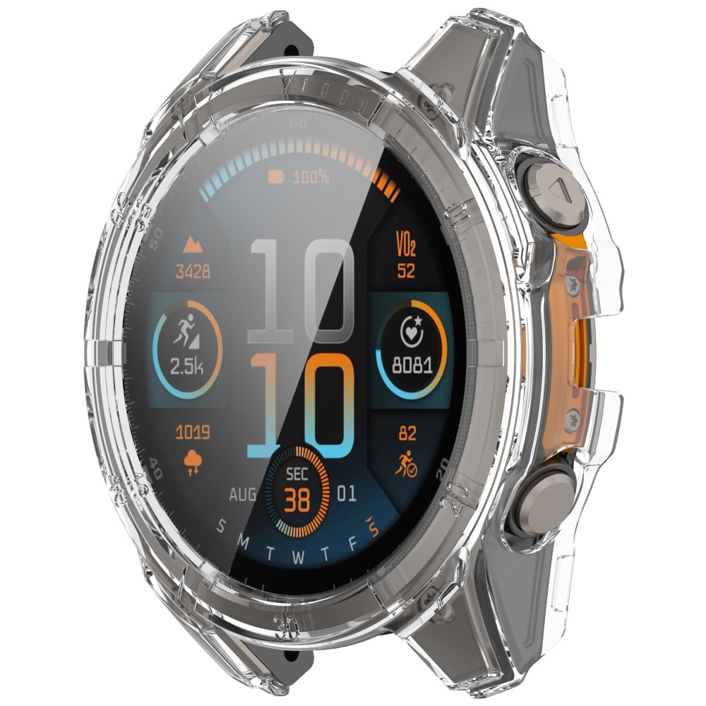 Full Cover Case Garmin Fenix 8 47mm transparente