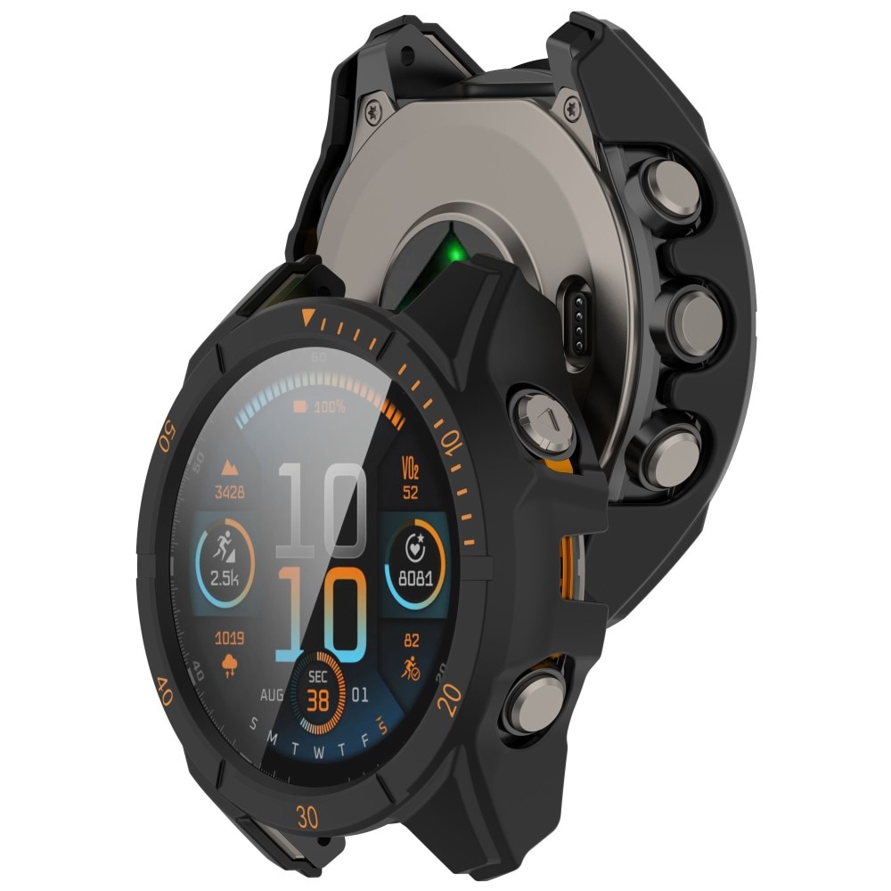 Full Cover Case Garmin Fenix 8 47mm negro