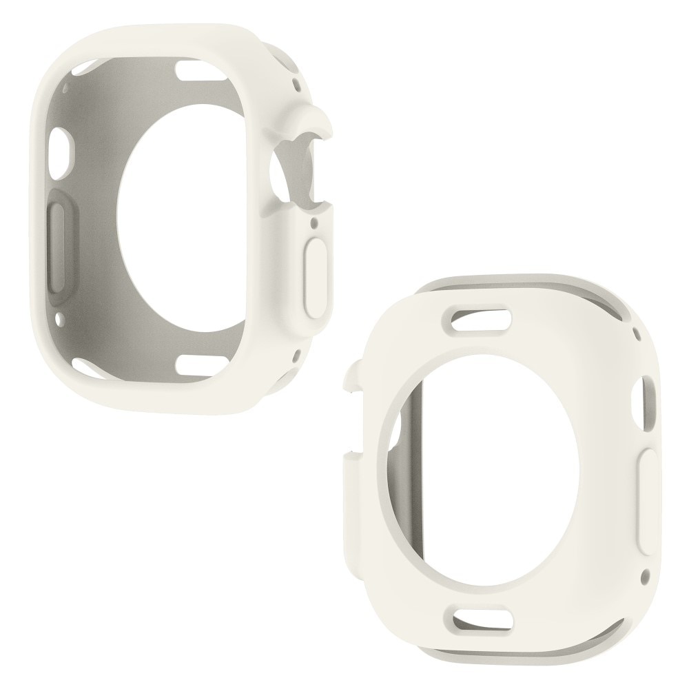 Funda TPU Apple Watch Ultra 49mm 2nd Gen blanco