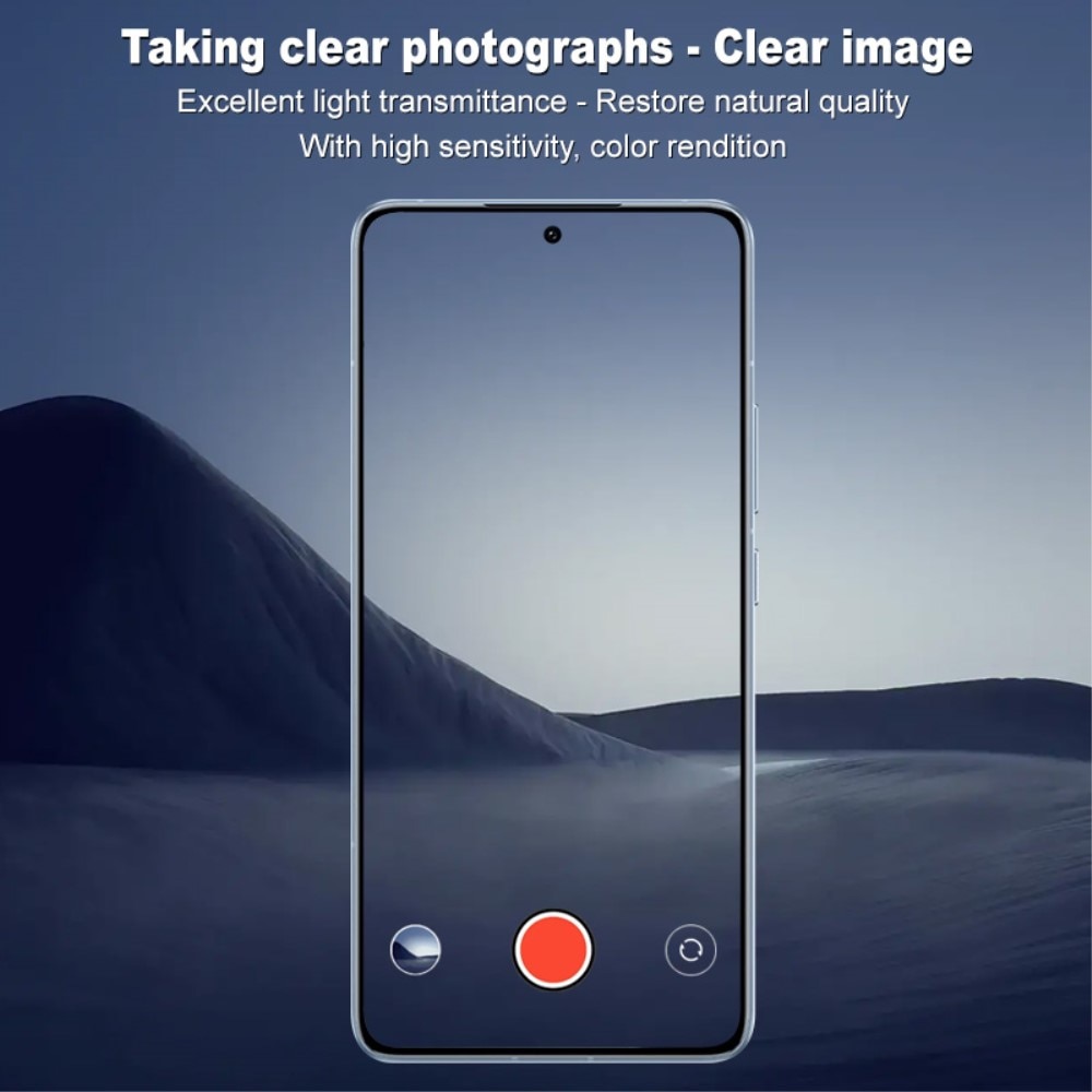 Cubre objetivo de cristal templado de 0,2mm Xiaomi 14T transparente