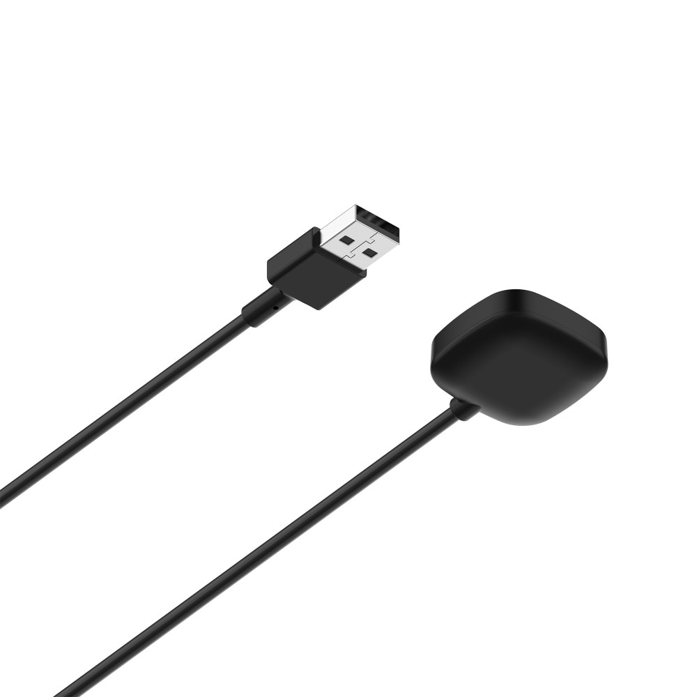 Cargador Magnético para Fitbit Versa 3, Negro