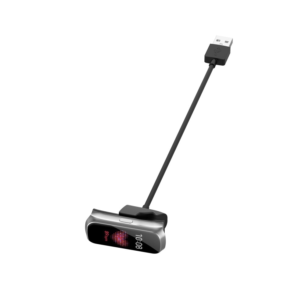 Cable de carga 1m para Samsung Galaxy Fit 2, Negro