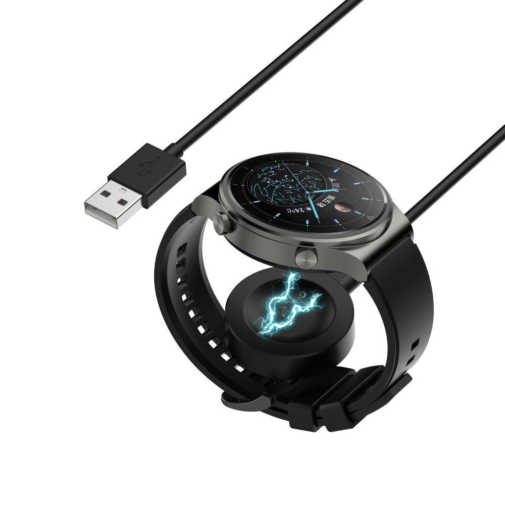 Cargador Magnético para Huawei Watch GT Runner, Negro