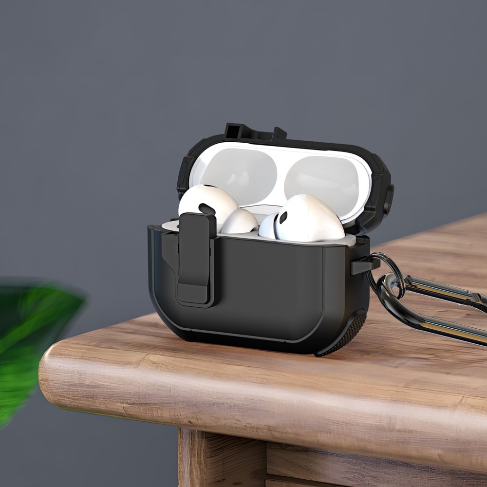 Funda PECP Series Apple AirPods 4 Negro