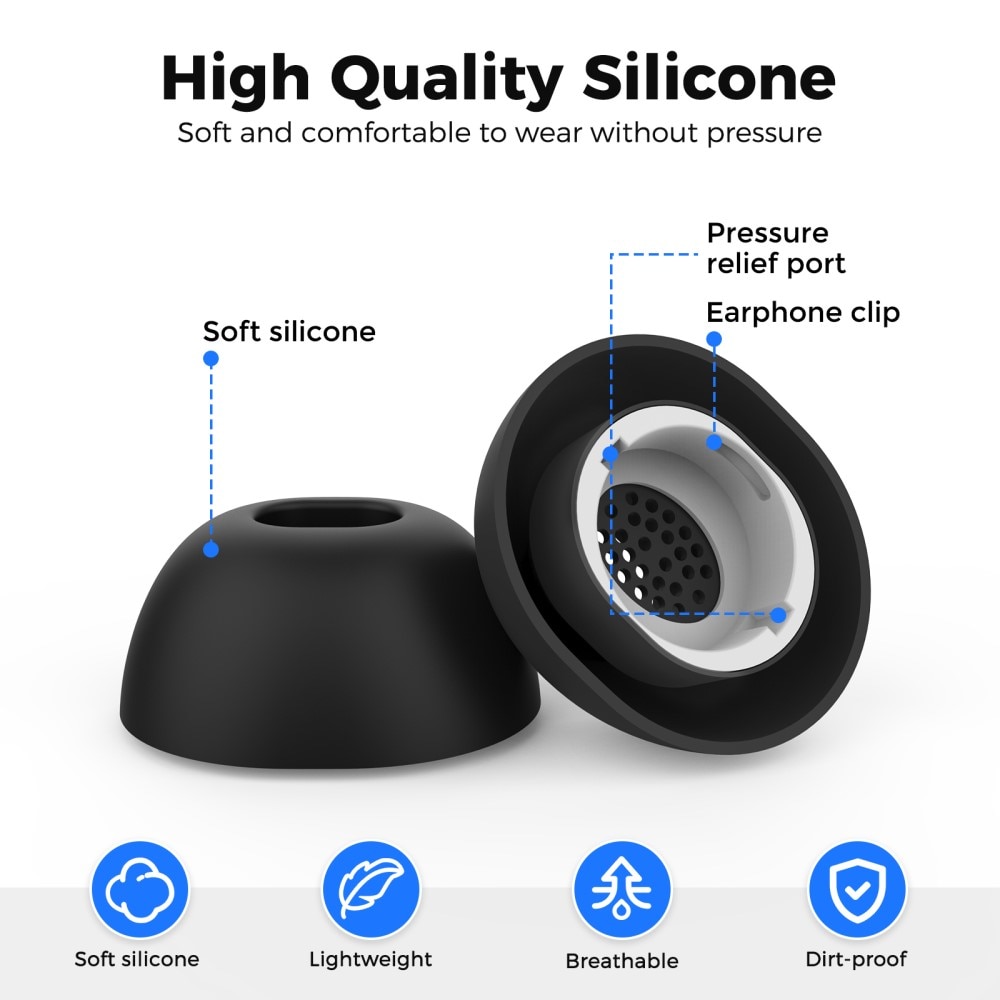 Ear Tips (3-pack) Samsung Galaxy Buds 3 Pro negro