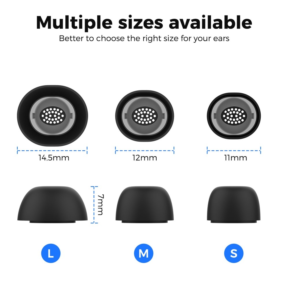 Ear Tips (3-pack) Samsung Galaxy Buds 3 Pro negro