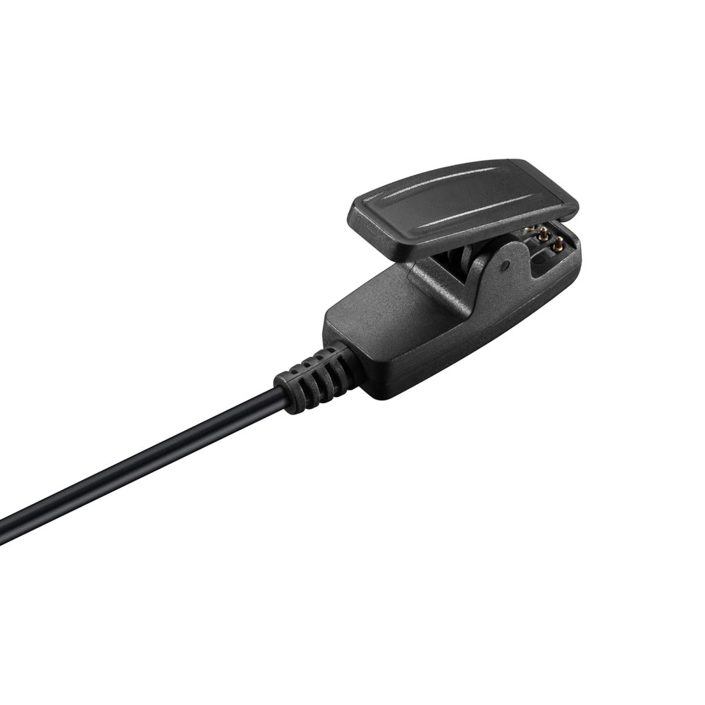 Cable de carga USB-C 1m para Garmin Forerunner 735 XT, Negro