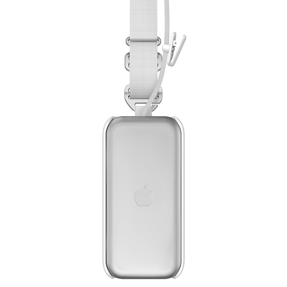 Funda con Clip y Correa para el hombro Apple Vision Pro Battery, blanco