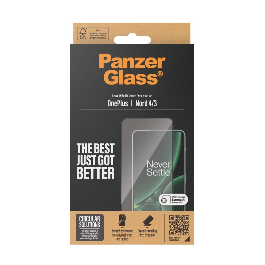 OnePlus Nord 3 Screen Protector Ultra Wide Fit