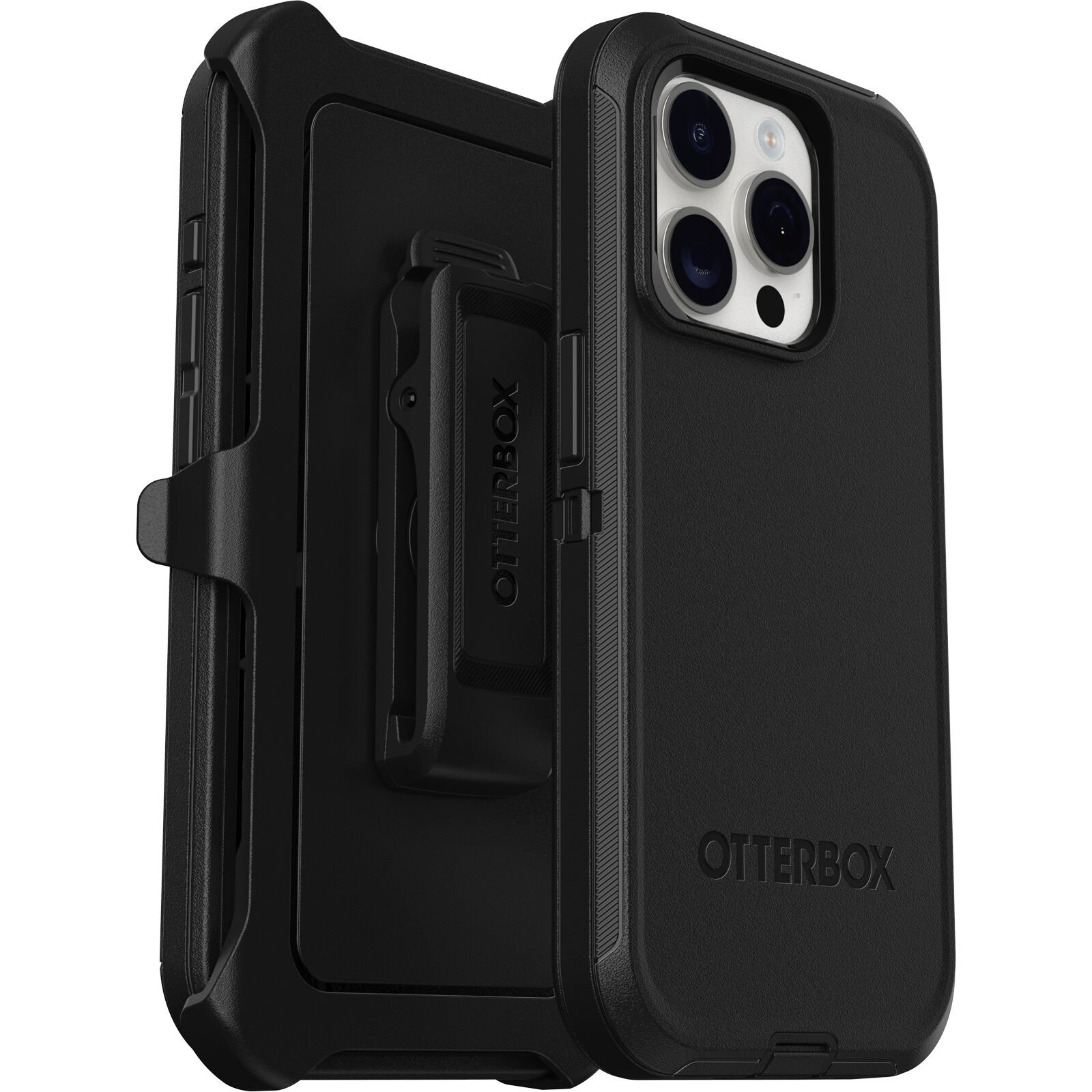 Funda Defender iPhone 15 Pro Black