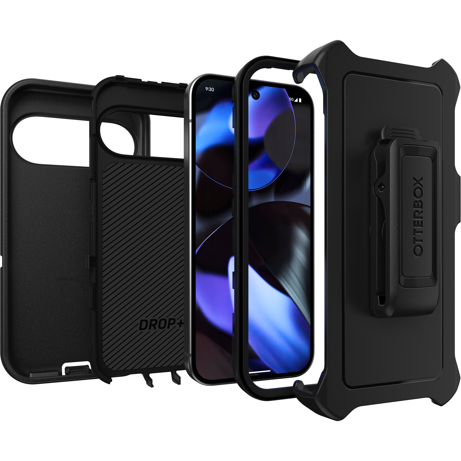 Funda Defender Google Pixel 9 Black