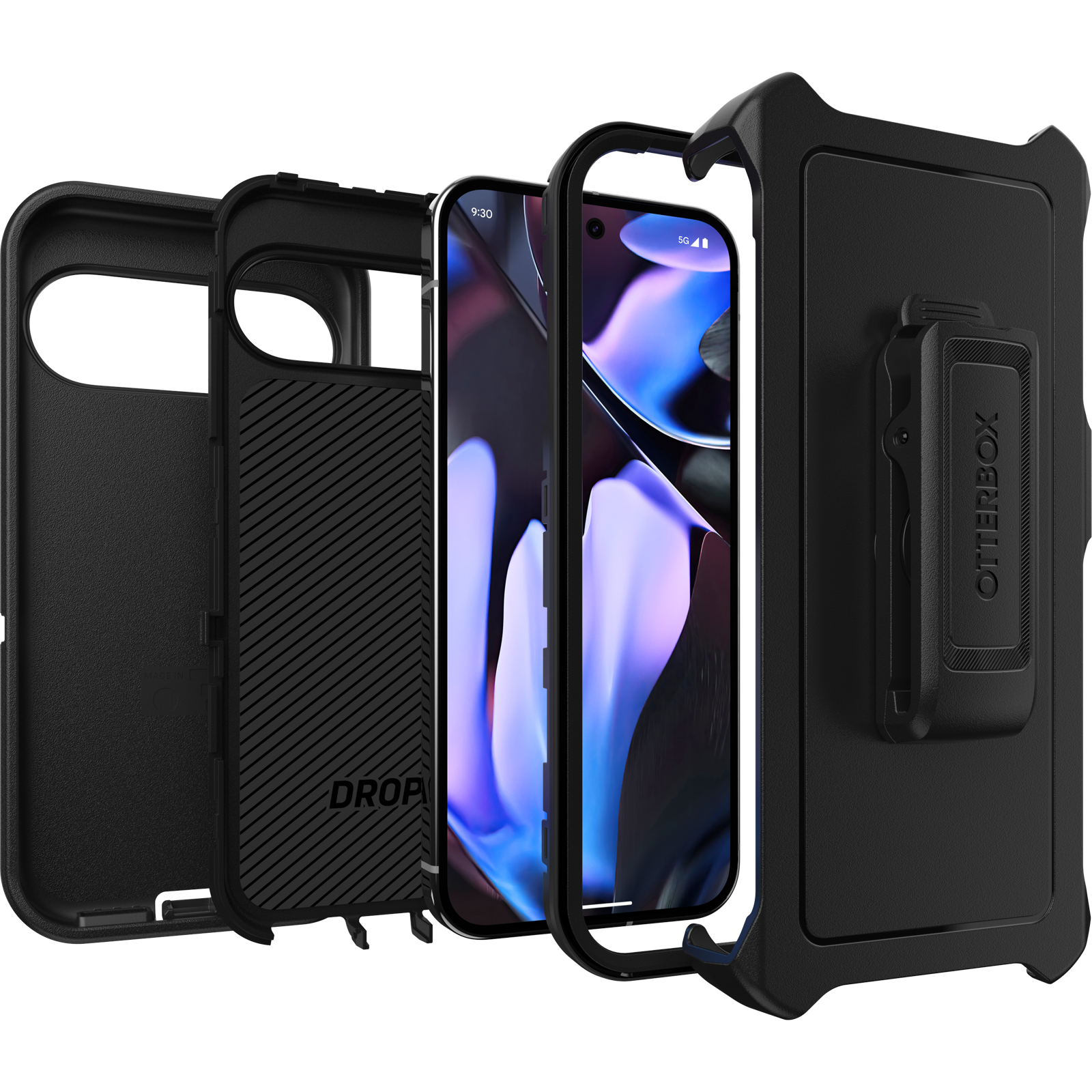 Funda Defender Google Pixel 9 Pro XL Black