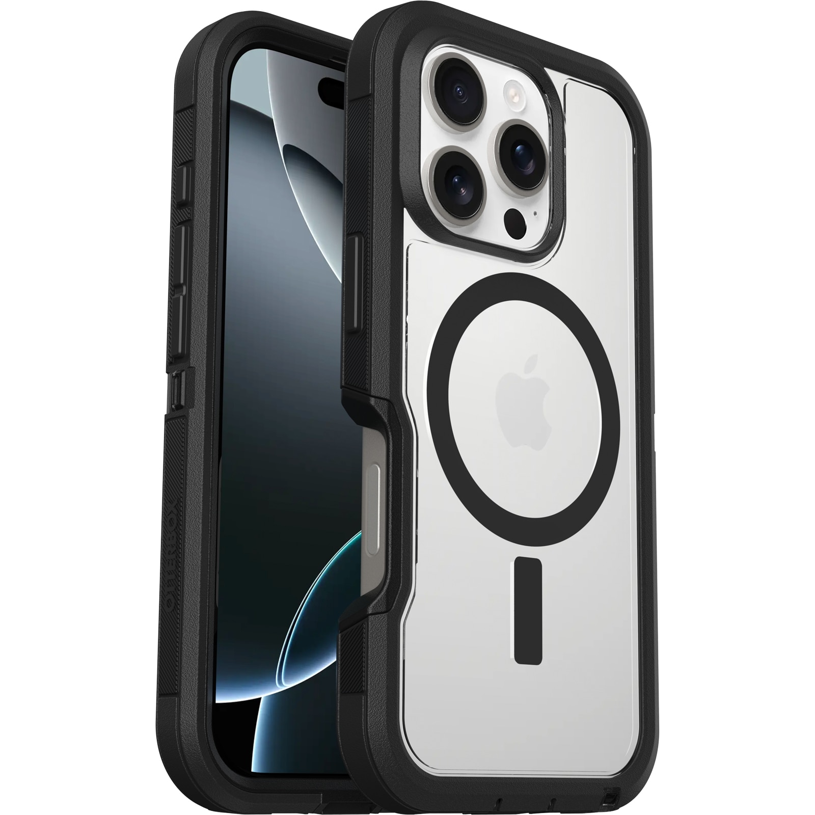 Funda Defender XT iPhone 16 Pro Clear/Black