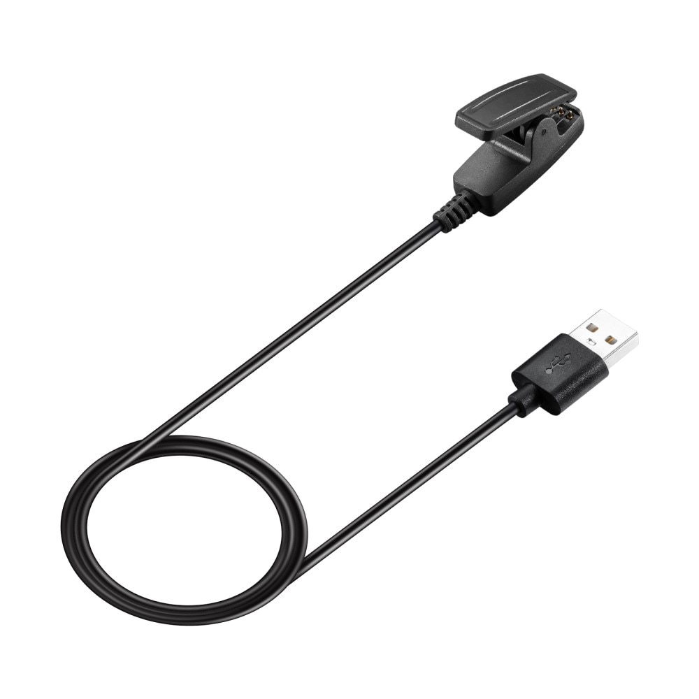 Cable de carga 1m para Garmin , Negro