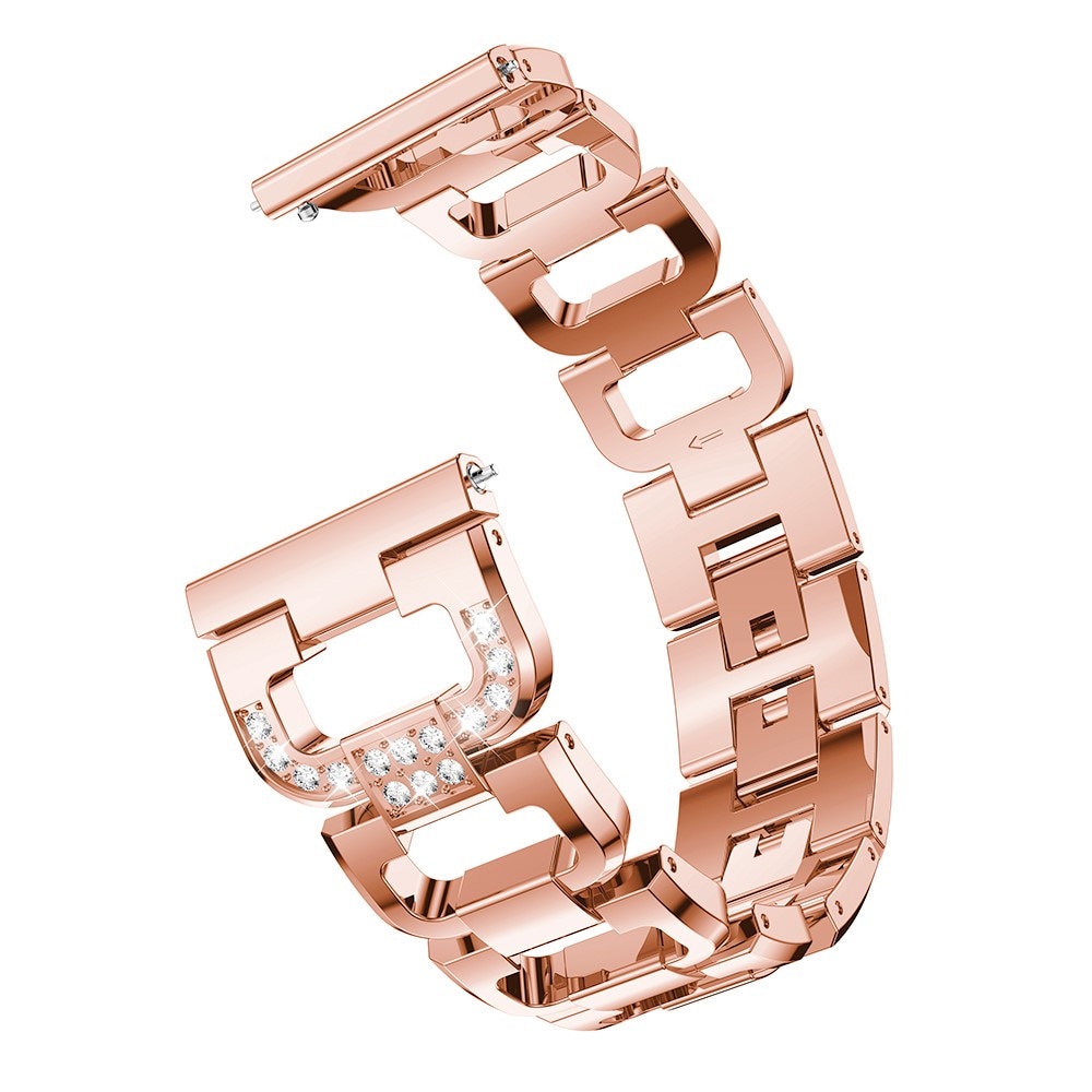 Correa Rhinestone bracelet Garmin Venu 2 Plus oro rosa