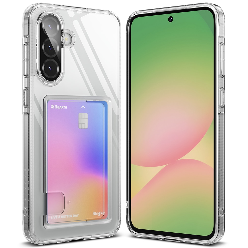 Funda Fusion Card Samsung Galaxy A56 transparente