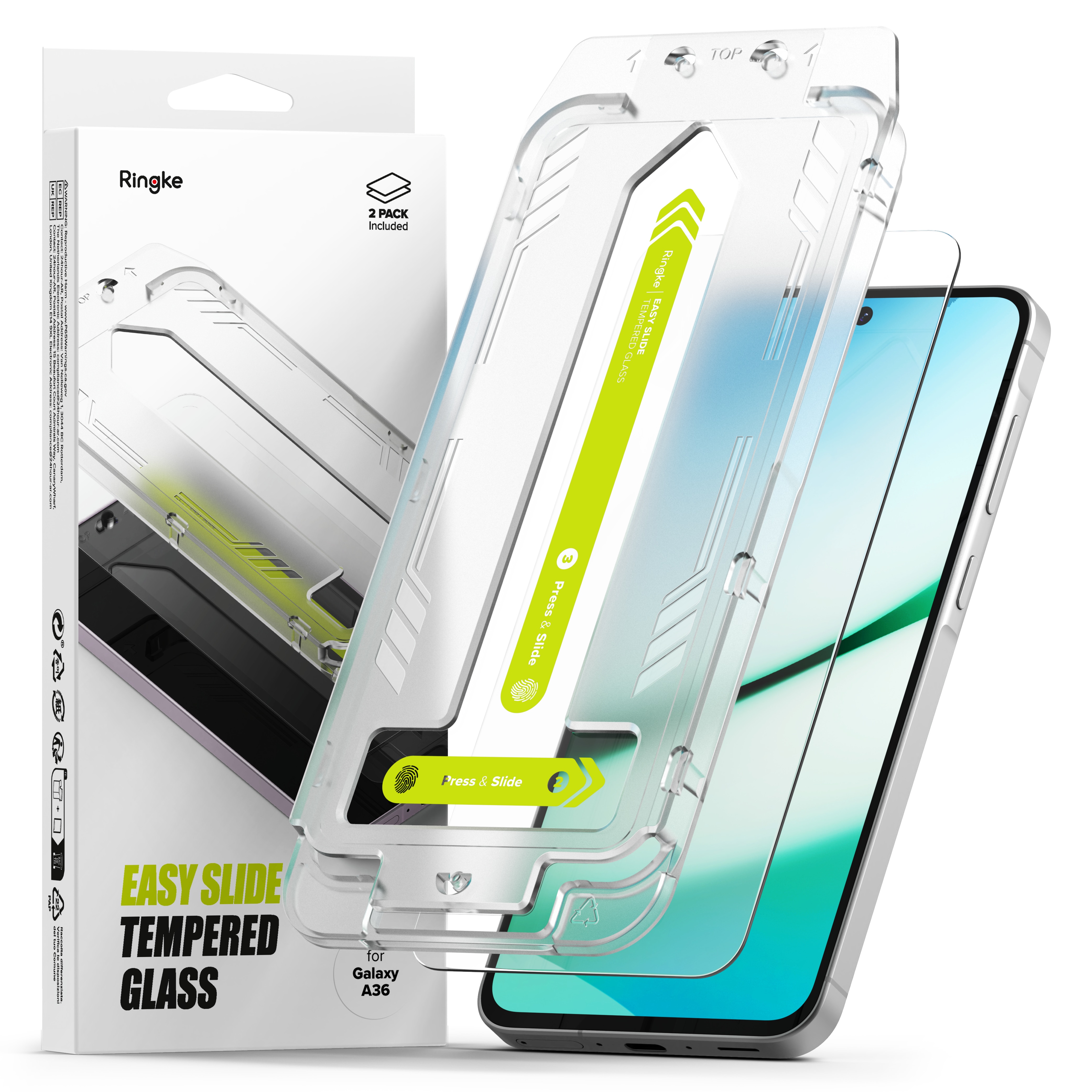 Easy Slide Glass (2 piezas) Samsung Galaxy A36