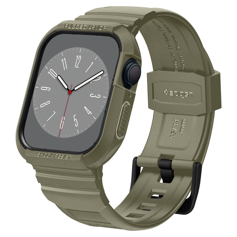 Funda Rugged Armor Pro Apple Watch 45mm Series 7 Vintage Khaki