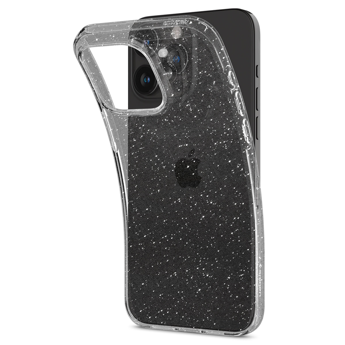 Funda Liquid Crystal Glitter iPhone 15 Pro Crystal