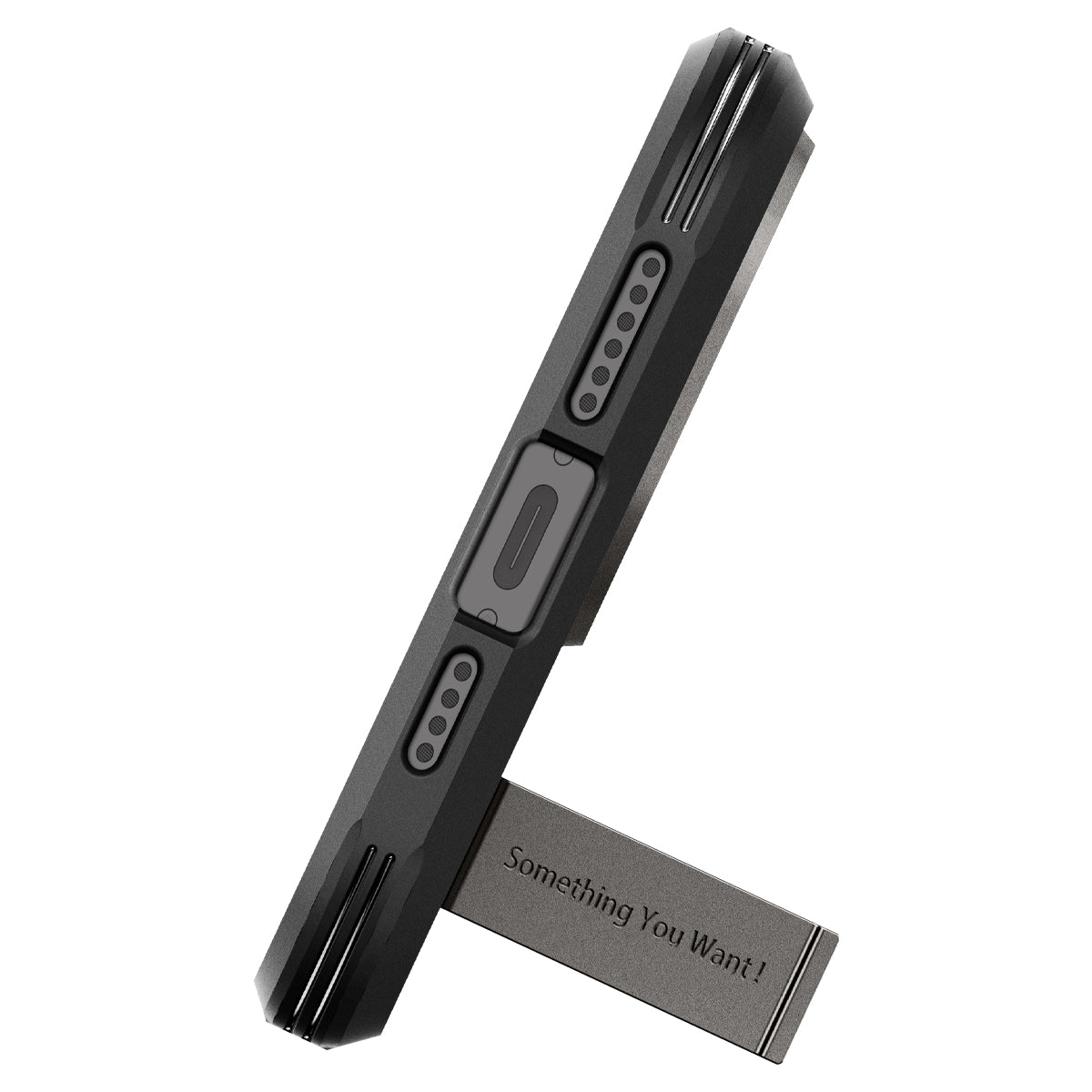 Funda Tough Armor MagSafe iPhone 15 Pro Black