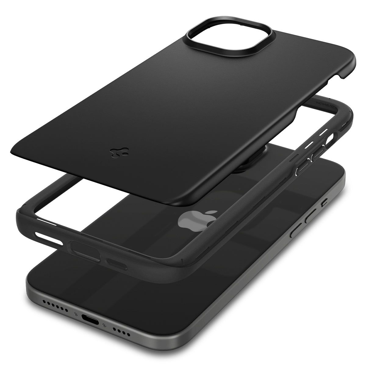 Funda Thin Fit iPhone 15 Black