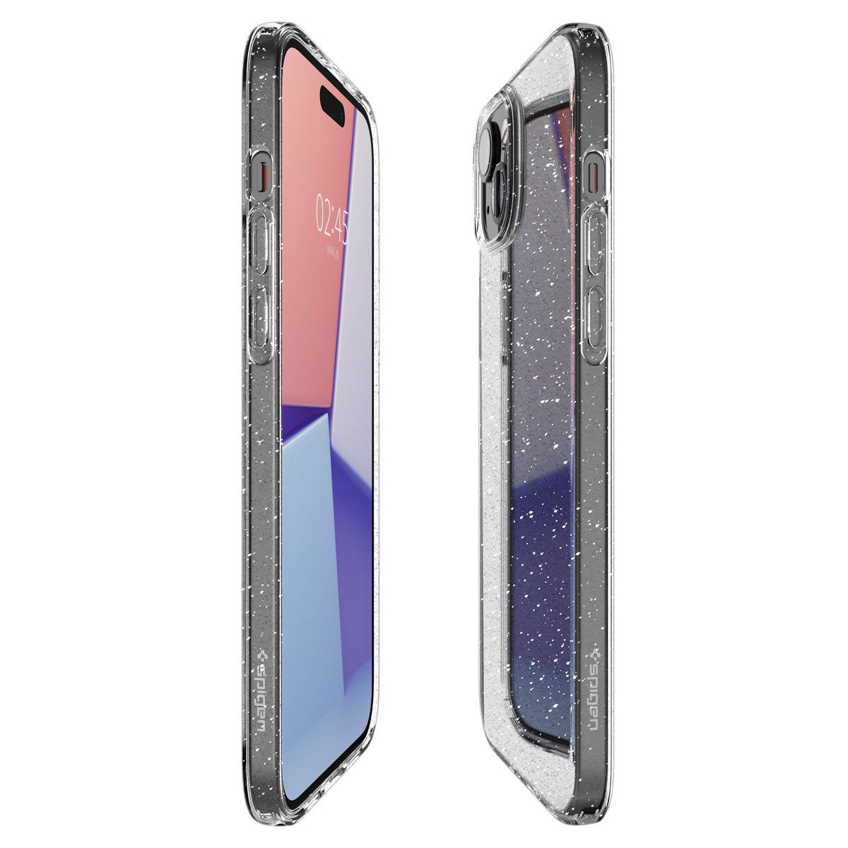 Funda Liquid Crystal Glitter iPhone 15 Crystal