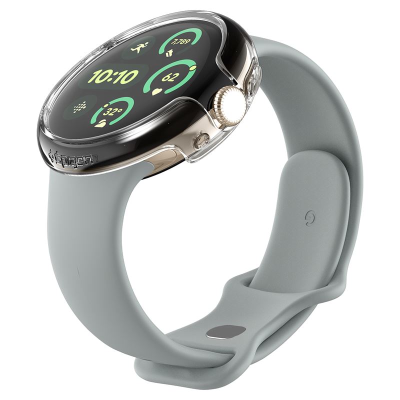 Funda Thin Fit Google Pixel Watch 3 41mm Crystal Clear