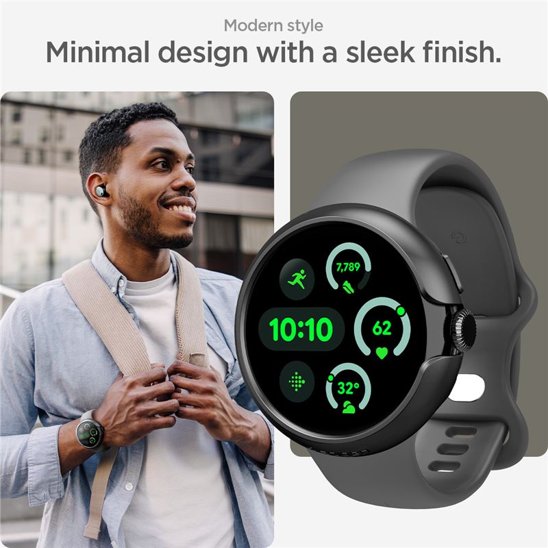 Funda Thin Fit Google Pixel Watch 3 41mm Black