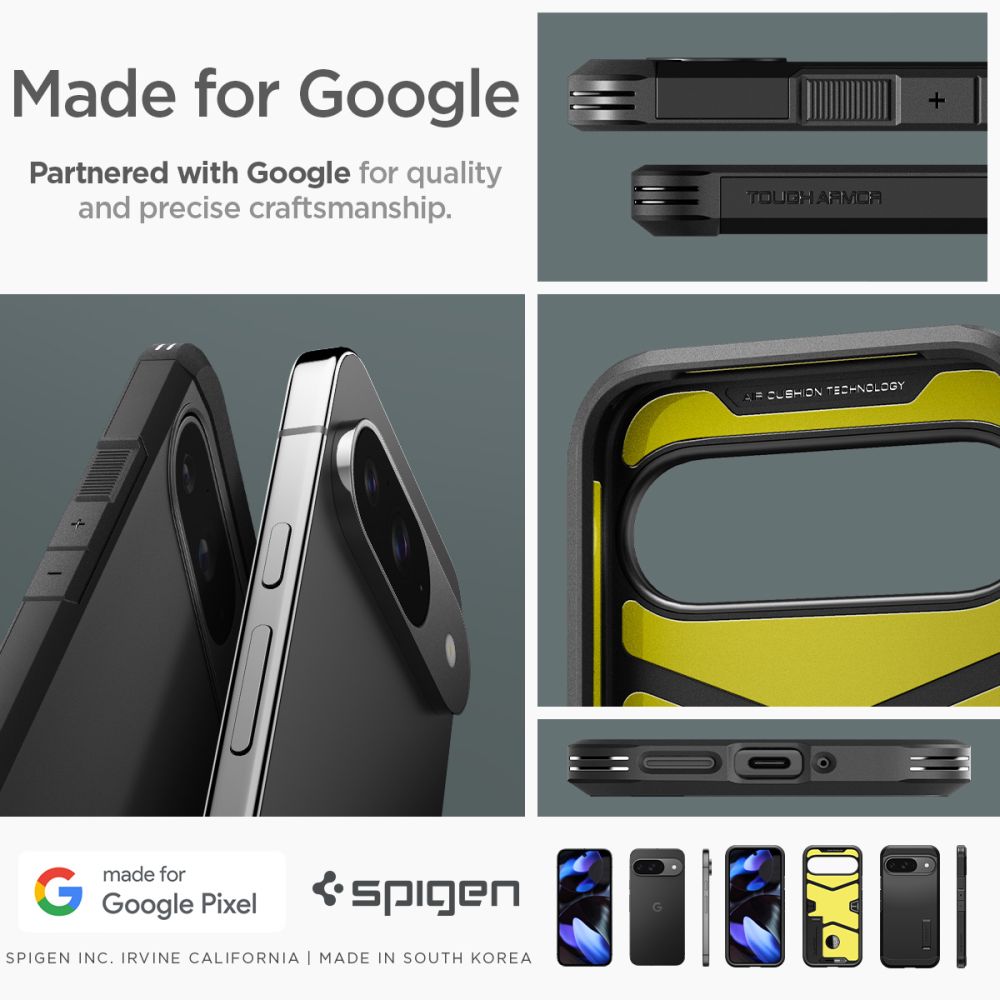 Funda Tough Armor Google Pixel 9 Pro Black