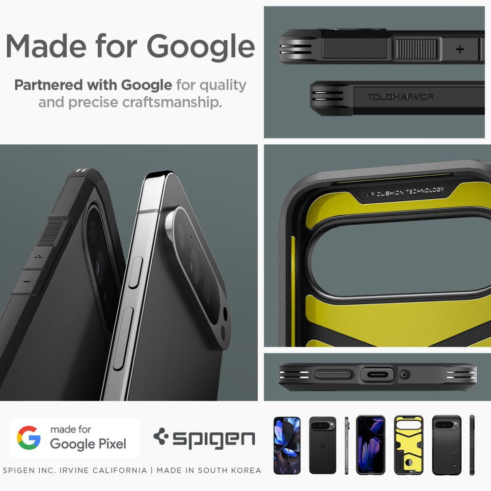 Funda Tough Armor Google Pixel 9 Pro XL Black