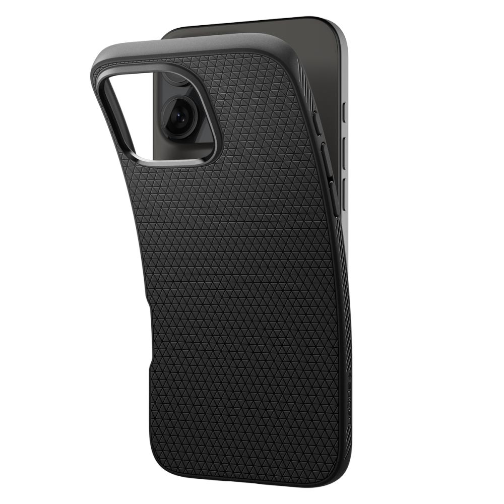 Funda Liquid Air iPhone 16 Pro Max Matte Black