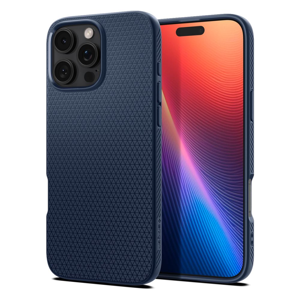 Funda Liquid Air iPhone 16 Pro Max Navy Blue