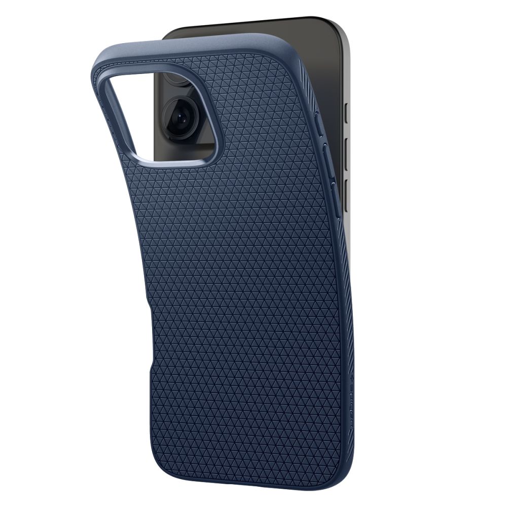 Funda Liquid Air iPhone 16 Pro Navy Blue