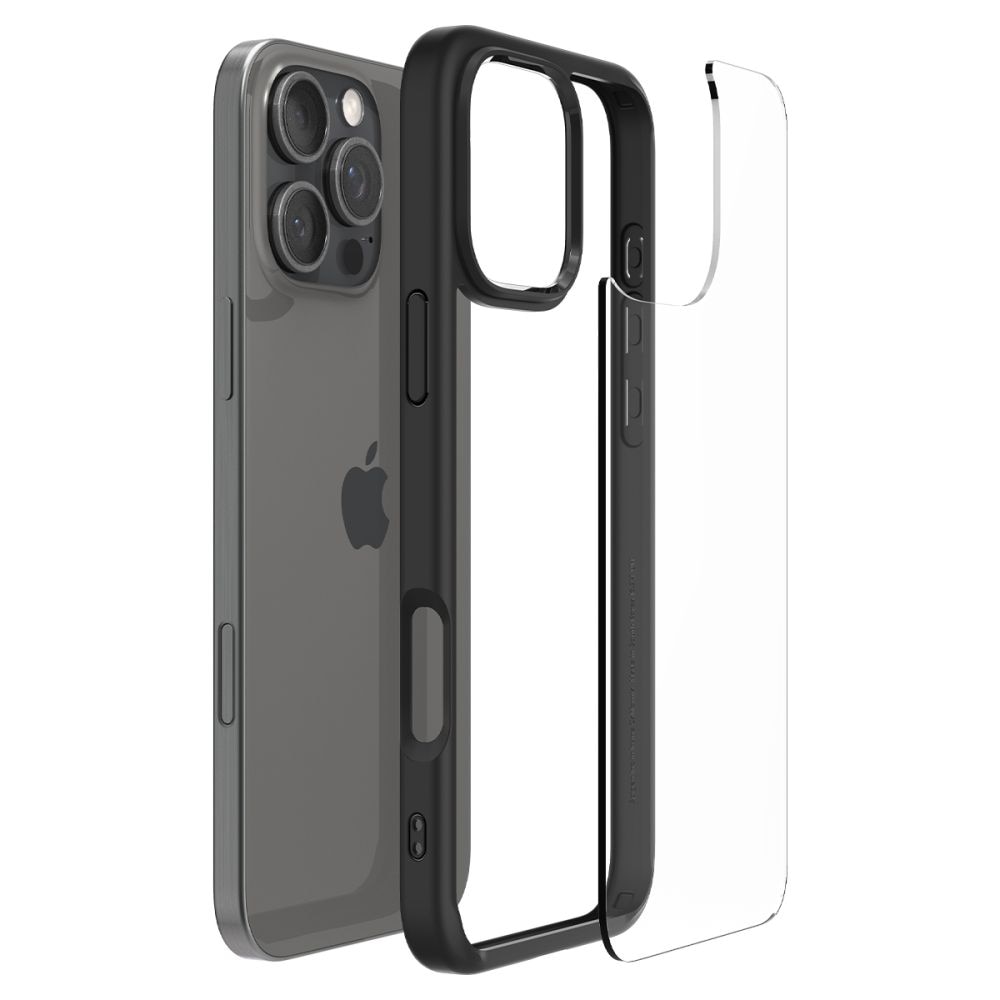 Funda Ultra Hybrid iPhone 16 Pro Max Matte Black