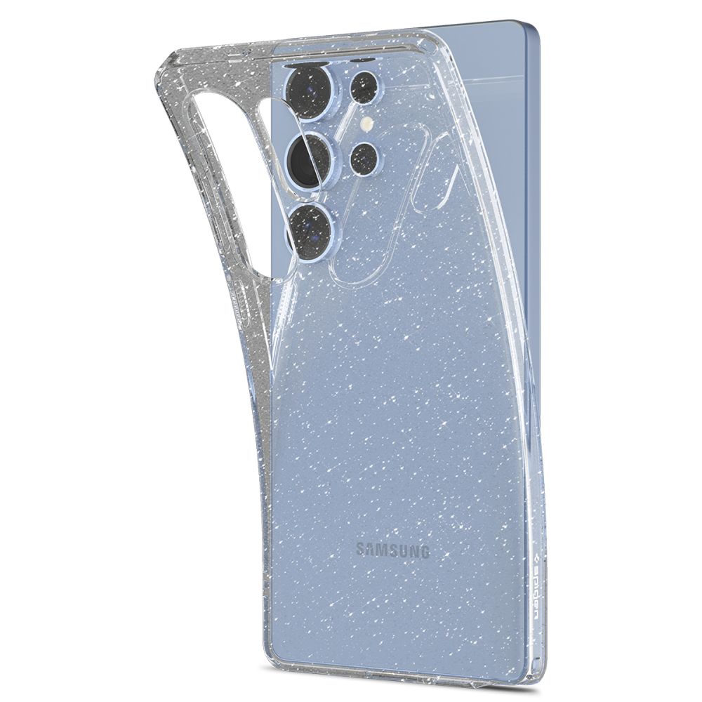 Funda Liquid Crystal Samsung Galaxy S25 Ultra Crystal Glitter Clear