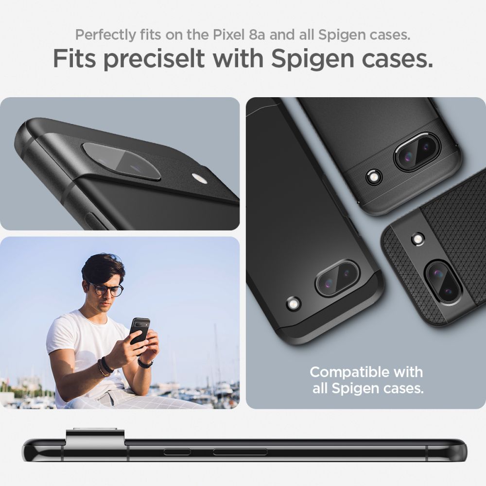 EZ Fit Optik Lens Protector Google Pixel 8a (2 piezas)