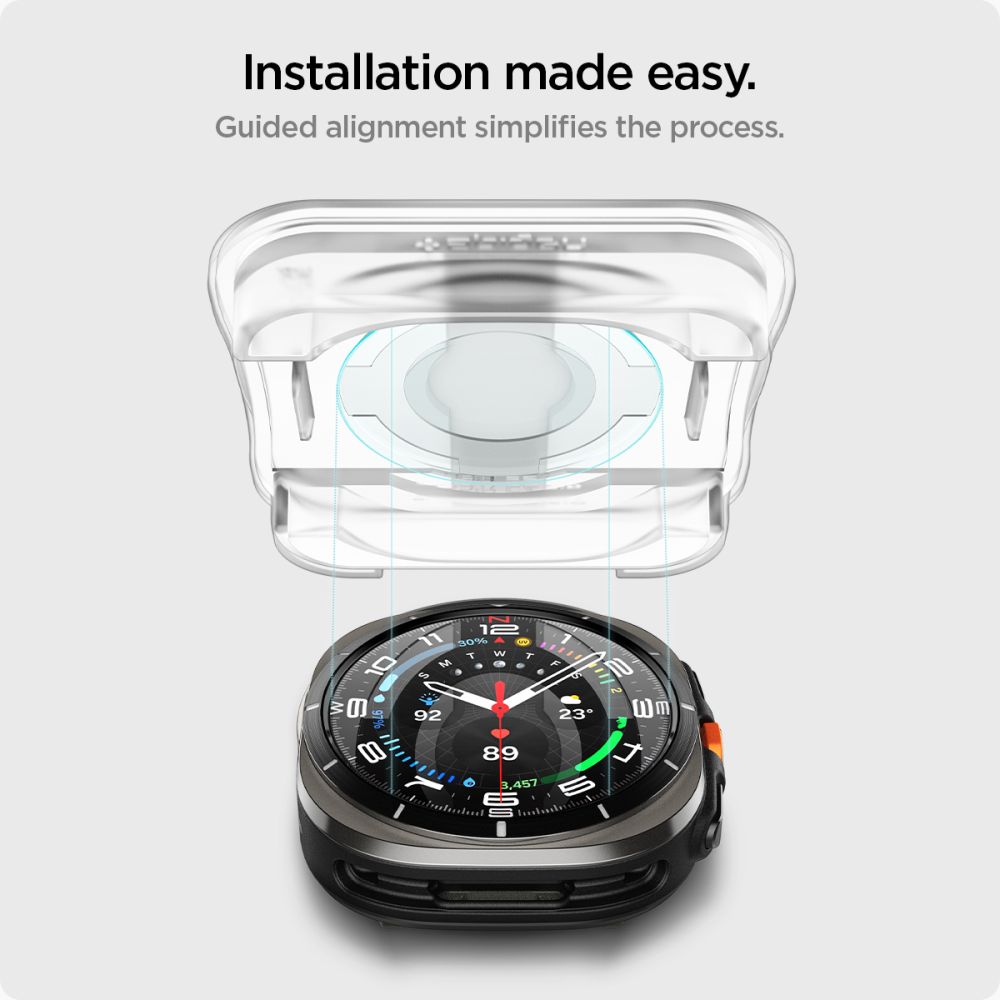 Protector de pantalla EZ Fit GLAS.tR (2 piezas) Samsung Galaxy Watch Ultra 47mm