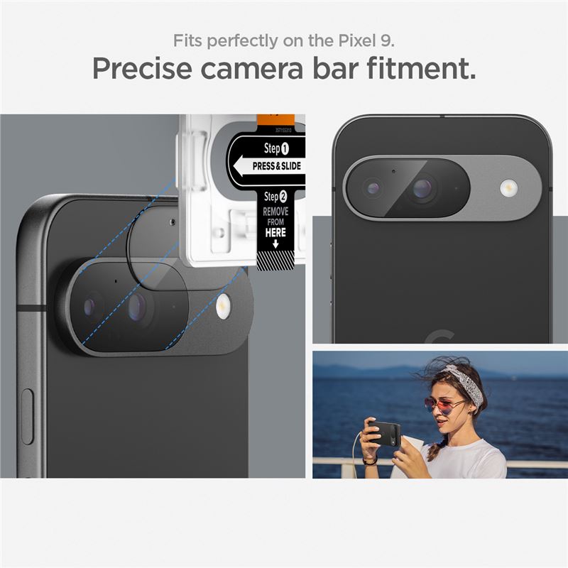 EZ Fit Optik Lens Protector Google Pixel 9 (2 piezas)