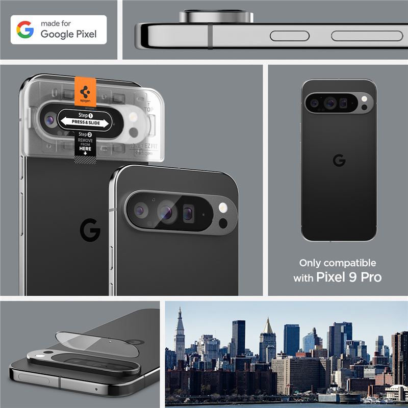 EZ Fit Optik Lens Protector Google Pixel 9 Pro (2 piezas)