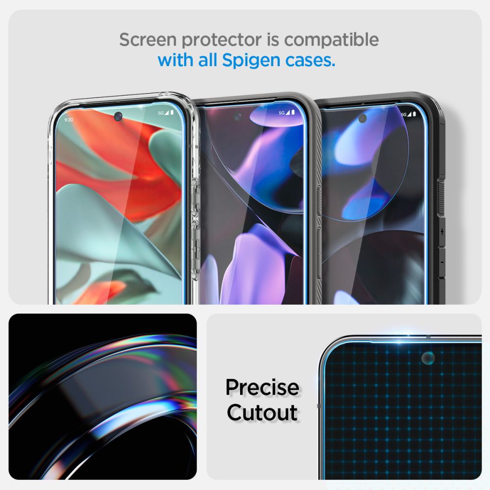 Screen Protector GLAS.tR EZ Fit (2 piezas) Google Pixel 9 Pro