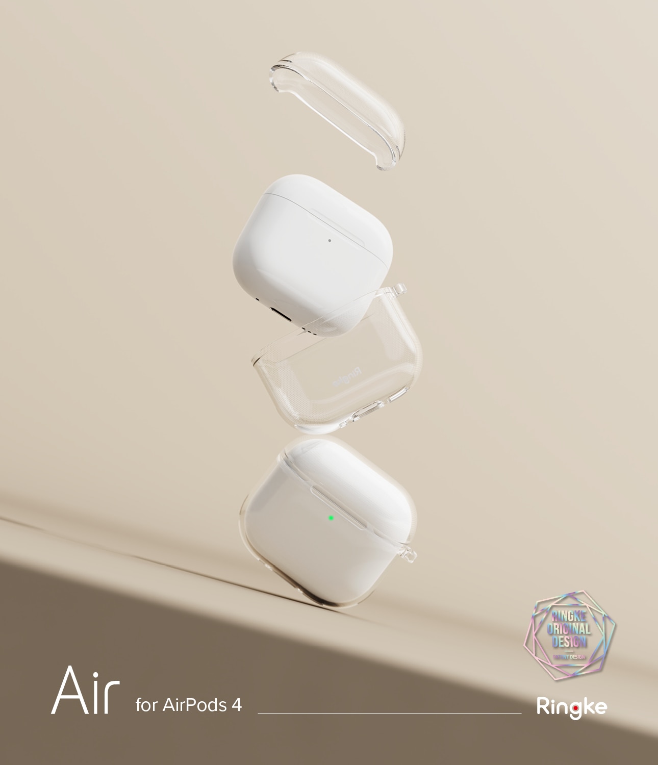 Funda Air Apple AirPods 4 Clear