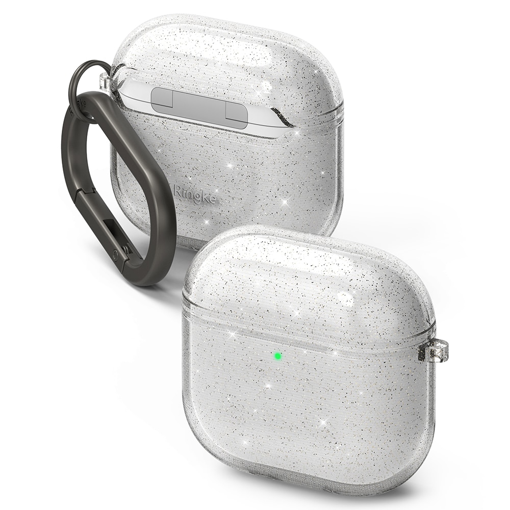 Funda Air Apple AirPods 4 Glitter Clear