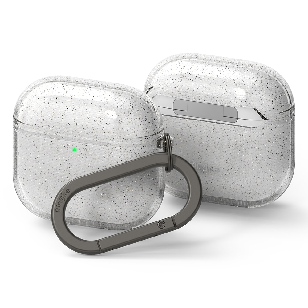 Funda Air Apple AirPods 4 Glitter Clear