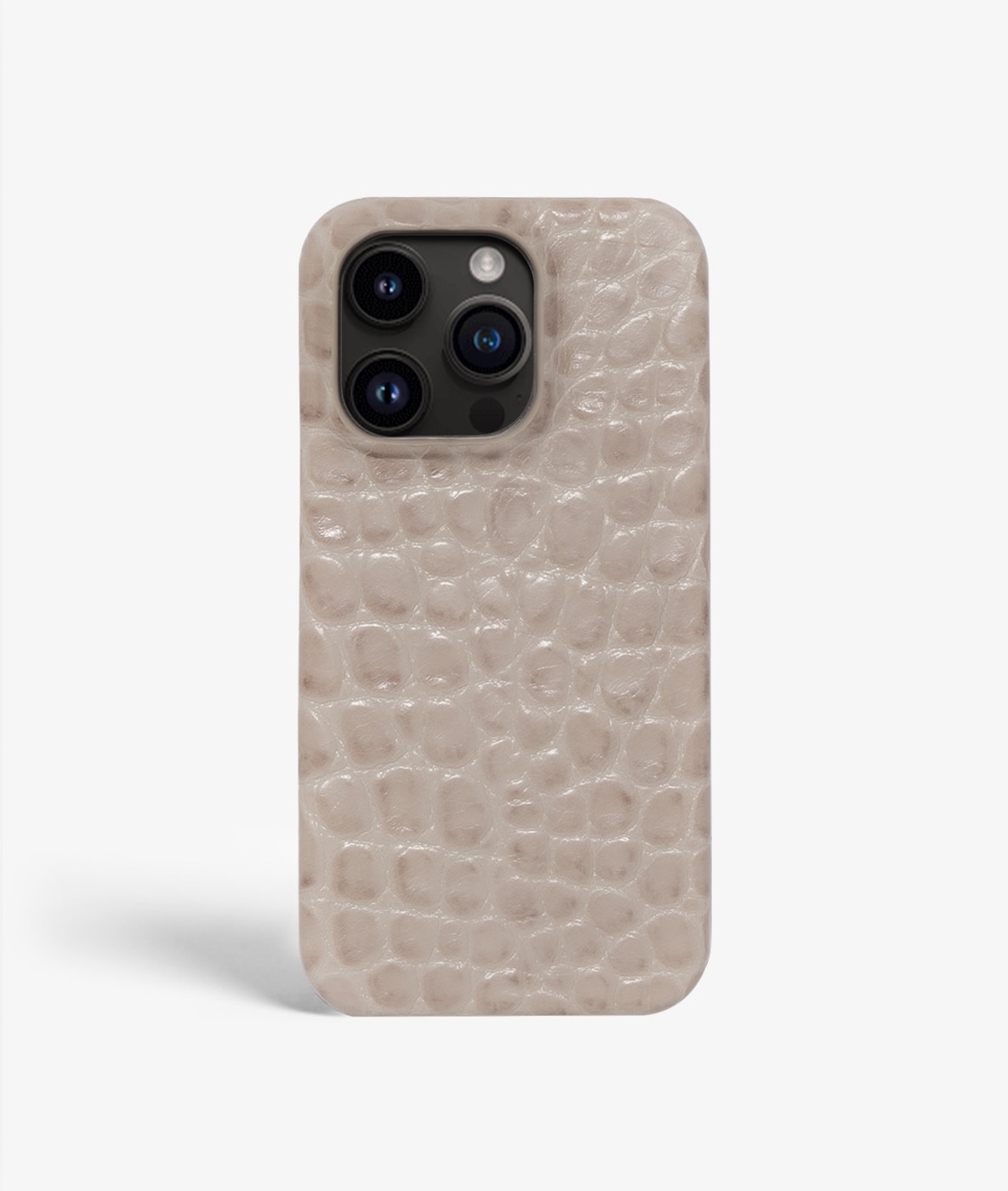 Funda iPhone 14 Pro Small Croco Grey