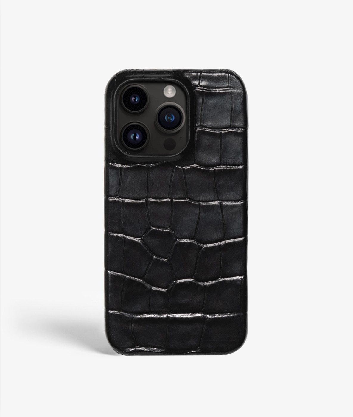 Funda iPhone 13 Pro Croco Black