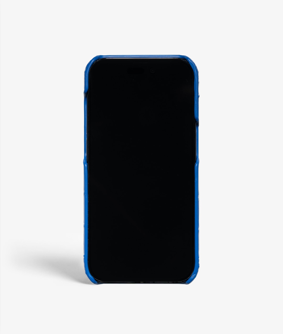 Funda iPhone 14 Pro Croco Blue