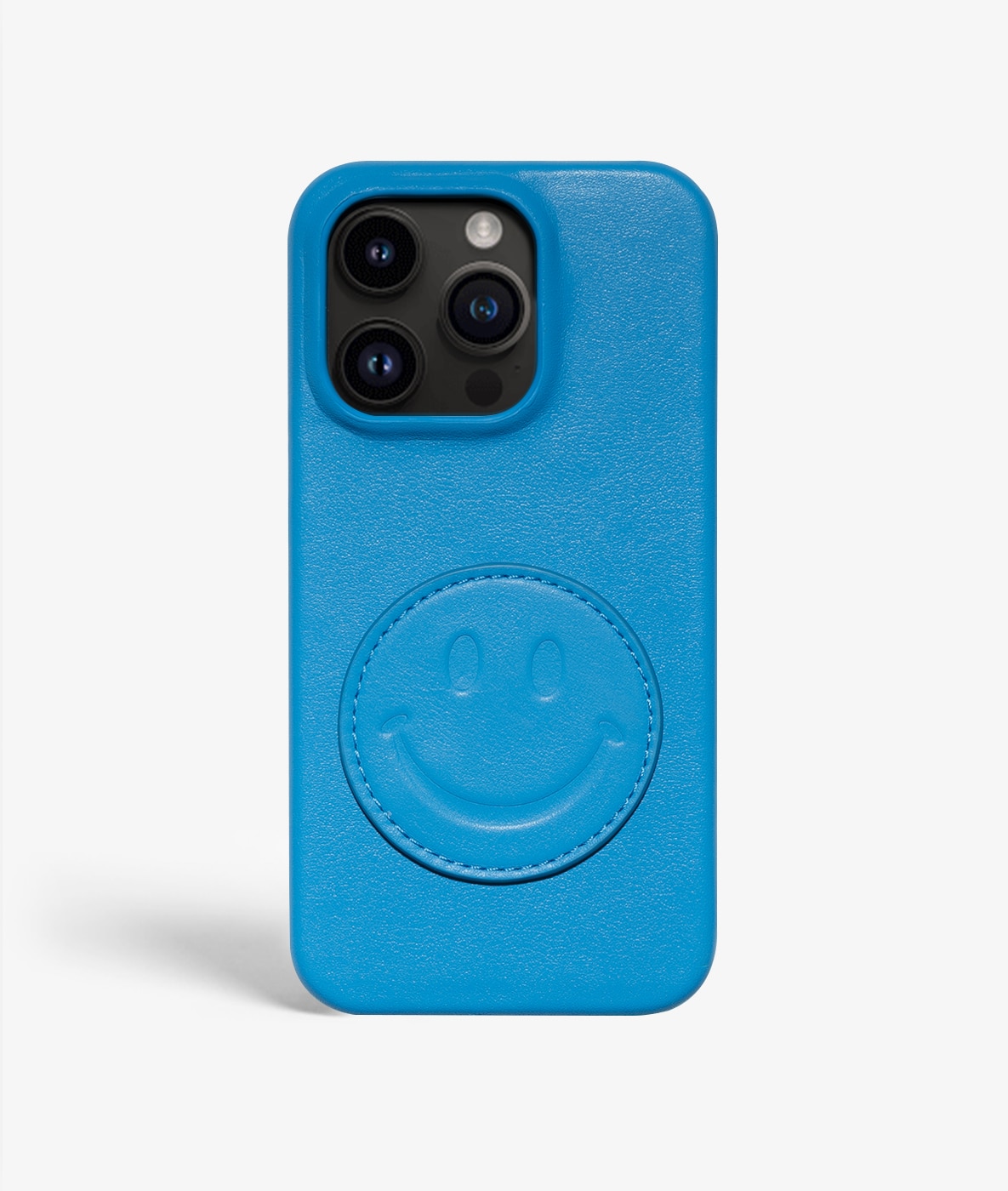 Funda iPhone 14 Pro Max Smiley Blue