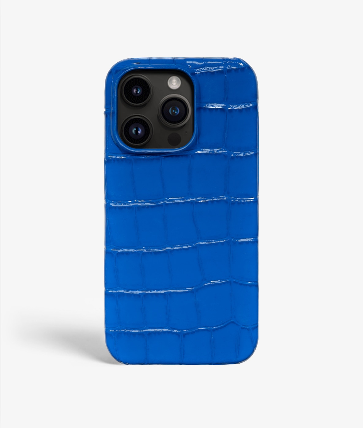 Funda iPhone 14 Pro Max Croco Blue