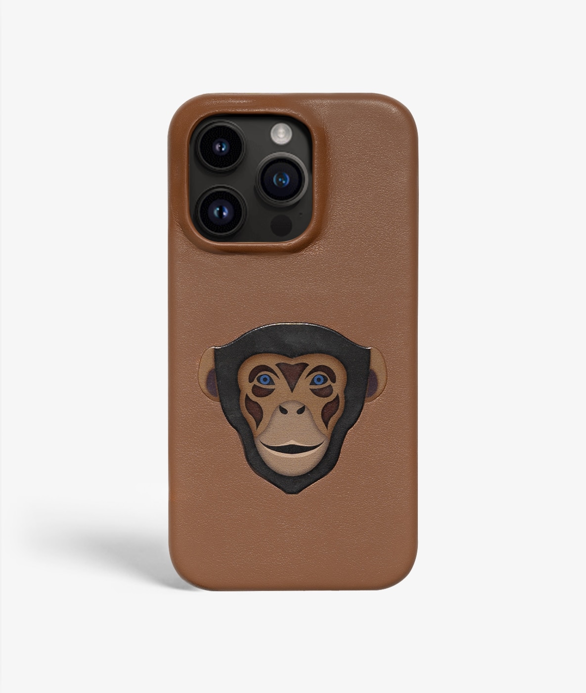 Funda iPhone 14 Pro Max Monkey Brown